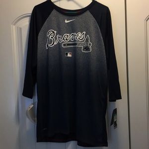 New w/Tags Nike DRI-FIT Atlanta Braves Tee
